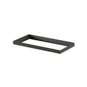 Immagine di Kit cassetto altezza 55 mm verniciato metalgrey per sistema parete Grid interasse 900 mm 
