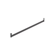 Immagine di Set tubo appendiabiti 150 cm verniciato metalgrey per sistema parete Grid 