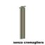 Immagine di Set con accessori palo senza cremagliere fino a 3000 mm verniciato bianco ral 9002 per sistema parete Grid 