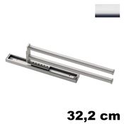 Immagine di portasalviette mistral 2 all. cm. 32.2 lucido estraibili                                                                                           