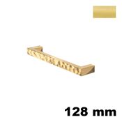 Immagine di Maniglia L133 A interasse 128 mm ottone finitura oro lucido 