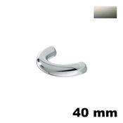 Immagine di Maniglia U863 C interasse 40 mm metallo pressofuso finitura nichel satinato 