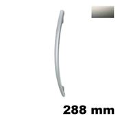 Immagine di Maniglia U890 A interasse 288 mm metallo pressofuso finitura nichel satinato 