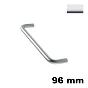 Immagine di Maniglia U892 B interasse 96 mm metallo pressofuso finitura cromo lucido 