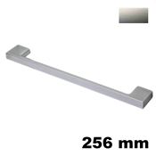Immagine di Maniglia U9020 A interasse 256 mm metallo pressofuso finitura nichel satinato lucido 