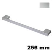 Immagine di Maniglia U9020 A interasse 256 mm metallo pressofuso finitura argento 
