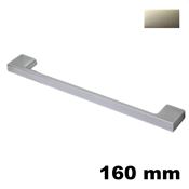 Immagine di Maniglia U9020 B interasse 160 mm metallo pressofuso finitura oro opaco 