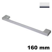 Immagine di Maniglia U9020 B interasse 160 mm metallo pressofuso finitura cromo lucido 