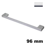 Immagine di Maniglia U9020 C interasse 96 mm metallo pressofuso finitura cromo lucido 
