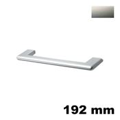 Immagine di Maniglia U9072 A interasse 192 metallo pressofuso finitura nichel satinato 