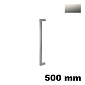 Immagine di Maniglia U9096 B interasse 500 mm acciaio inox finitura satinata 