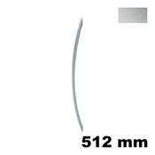 Immagine di Maniglia U9111 A interasse 512 mm alluminio anodizzato naturale 