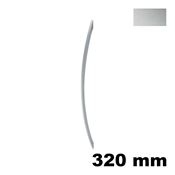 Immagine di Maniglia U9111 B interasse 320 mm alluminio anodizzato naturale 