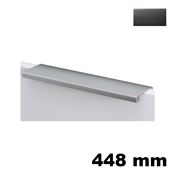 Immagine di Maniglia U9153 B interasse 448 mm alluminio finitura antracite 