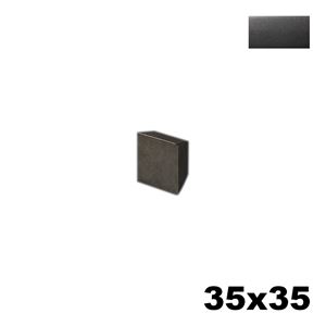 Immagine di Maniglia U9160 C Basic 35x35 mm metallo pressofuso finitura antracite 
