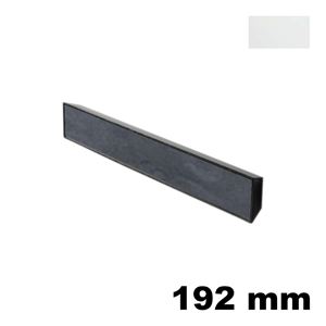 Immagine di Maniglia U9160 E Combi interasse 192 mm metallo pressofuso finitura bianco/ardesia 