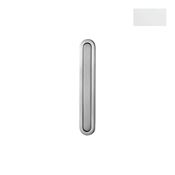 Immagine di Maniglia U9168 da incassare 85x16 mm metallo pressofuso finitura bianco 