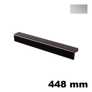 Immagine di Maniglia U9171 B interasse 448 mm metallo pressofuso finitura argento 
