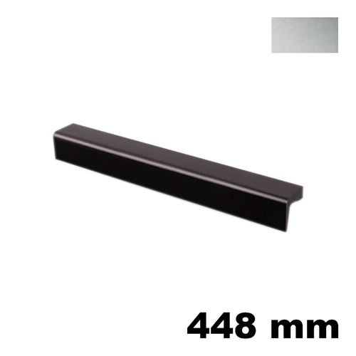 Immagine di Maniglia U9171 B interasse 448 mm metallo pressofuso finitura argento 