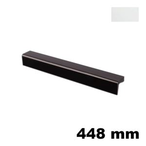Immagine di Maniglia U9171 B interasse 448 mm metallo pressofuso finitura bianco opaco 
