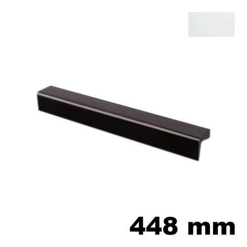 Immagine di Maniglia U9171 B interasse 448 mm metallo pressofuso finitura bianco opaco 
