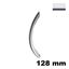 Immagine di Maniglia U960 B interasse 128 mm metallo pressofuso finitura cromo lucido 