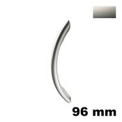 Immagine di Maniglia U960 C interasse 96 mm metallo pressofuso finitura nichel satinato 