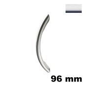 Immagine di Maniglia U960 C interasse 96 mm metallo pressofuso finitura cromo lucido 