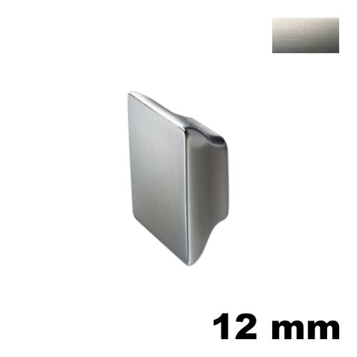 Immagine di Pomolo U9106 B dimensioni 32x32 mm metallo pressofuso finitura nichel satinato 