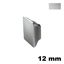 Immagine di Pomolo U9106 B dimensioni 32x32 mm metallo pressofuso finitura argento 