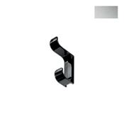 Immagine di Portabito U255 metallo pressofuso finitura argento 