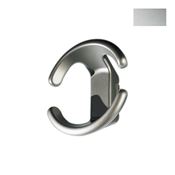 Immagine di Portabito U274 metallo pressofuso finitura argento 