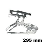 Immagine di Portaometti estraibile Croco 295 mm finitura argento 