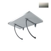 Immagine di Reggimensola U1220 metallo pressofuso 240 mm finitura nichel satinato 