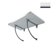 Immagine di Reggimensola U1220 metallo pressofuso 240 mm finitura cromo lucido 