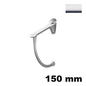 Immagine di Reggimensola U1221 metallo pressofuso 150 mm finitura cromo lucido 