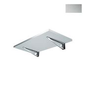 Immagine di Reggimensola U1431 metallo pressofuso 230 mm finitura argento 