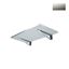 Immagine di Reggimensola U1431 metallo pressofuso 230 mm finitura nichel satinato 