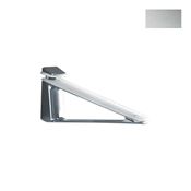 Immagine di Reggimensola U1432 metallo pressofuso 180 mm a morsetto finitura argento 