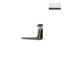 Immagine di Reggimensola U1433 metallo pressofuso 140 mm a morsetto finitura cromo lucido 
