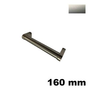 Immagine di Maniglia U9024 D interasse 160 mm metallo pressofuso finitura inox satinato 