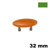 Immagine di Maniglia U9048 interasse 32 mm metacrilato verde opalino 