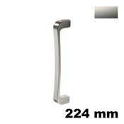 Immagine di Maniglia U9062 A interasse 224 mm metallo pressofuso finitura nichel satinato 