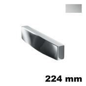 Immagine di Maniglia U9070 A interasse 224 mm metallo pressofuso finitura argento 