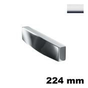 Immagine di Maniglia U9070 A interasse 224 mm metallo pressofuso finitura cromo lucido 