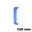 Immagine di Maniglia U9117 interasse 128 mm polipropilene colore blu trasparente 