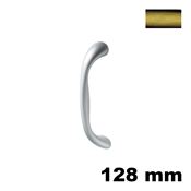 Immagine di Maniglia U965 B interasse 128 mm metallo pressofuso finitura bronzo 