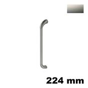 Immagine di Maniglia U971 E interasse 224 mm metallo pressofuso finitura nichel satinato 