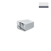 Immagine di Pomolo L123 sezione 24x16 mm ottone finitura cromo lucido 