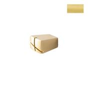 Immagine di Pomolo L123 sezione 24x16 mm ottone finitura oro lucido 